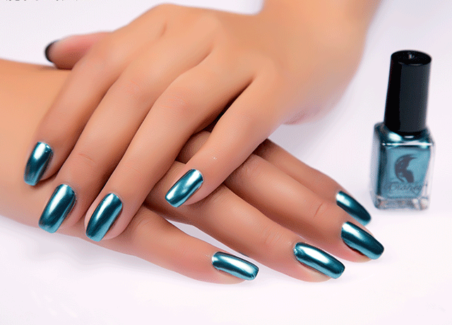 Stainless Steel Color Mirror Silver Nail Polish
