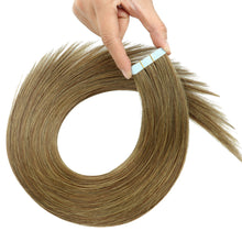 Double-sided Adhesive Hair Extension Piece PU Hair Wig