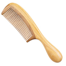 Green Sandalwood Hair Comb