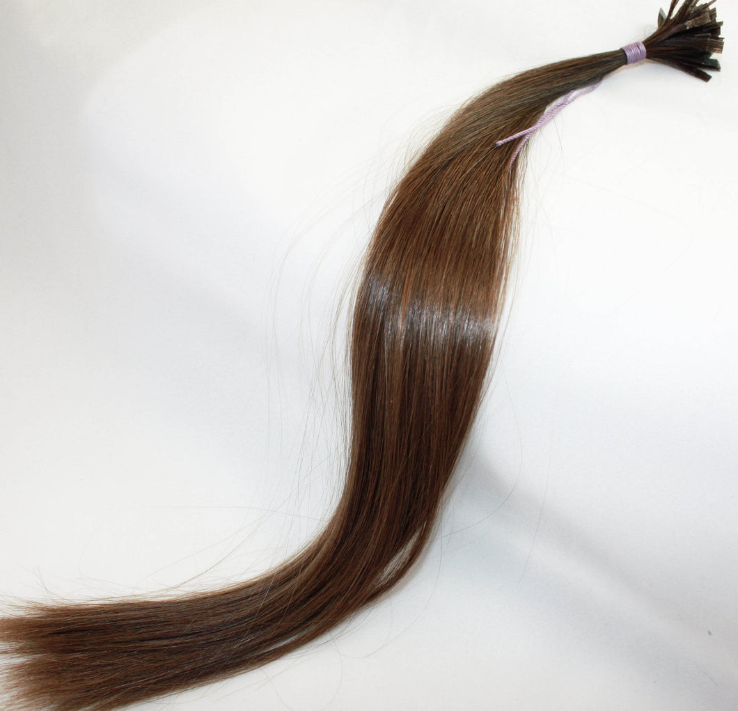 Russian Virgin Hair Extensions, Double Drawn, Tipped, Level 6